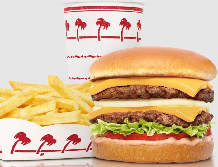 In N Out Combo Menu Prices
