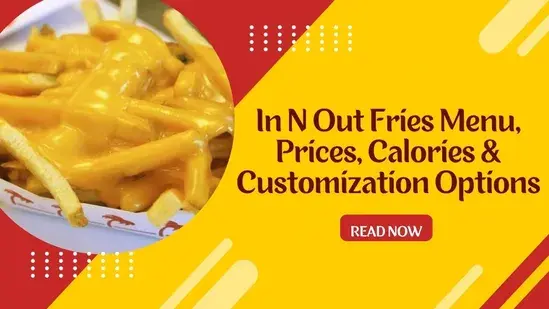 In N Out Fries Menu